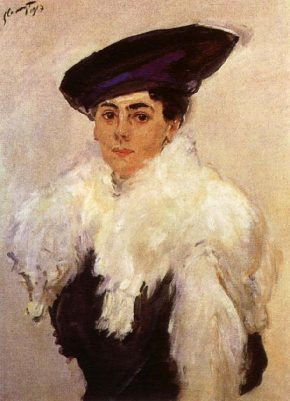 Max Liebermann Portrait of Mrs oil painting picture
